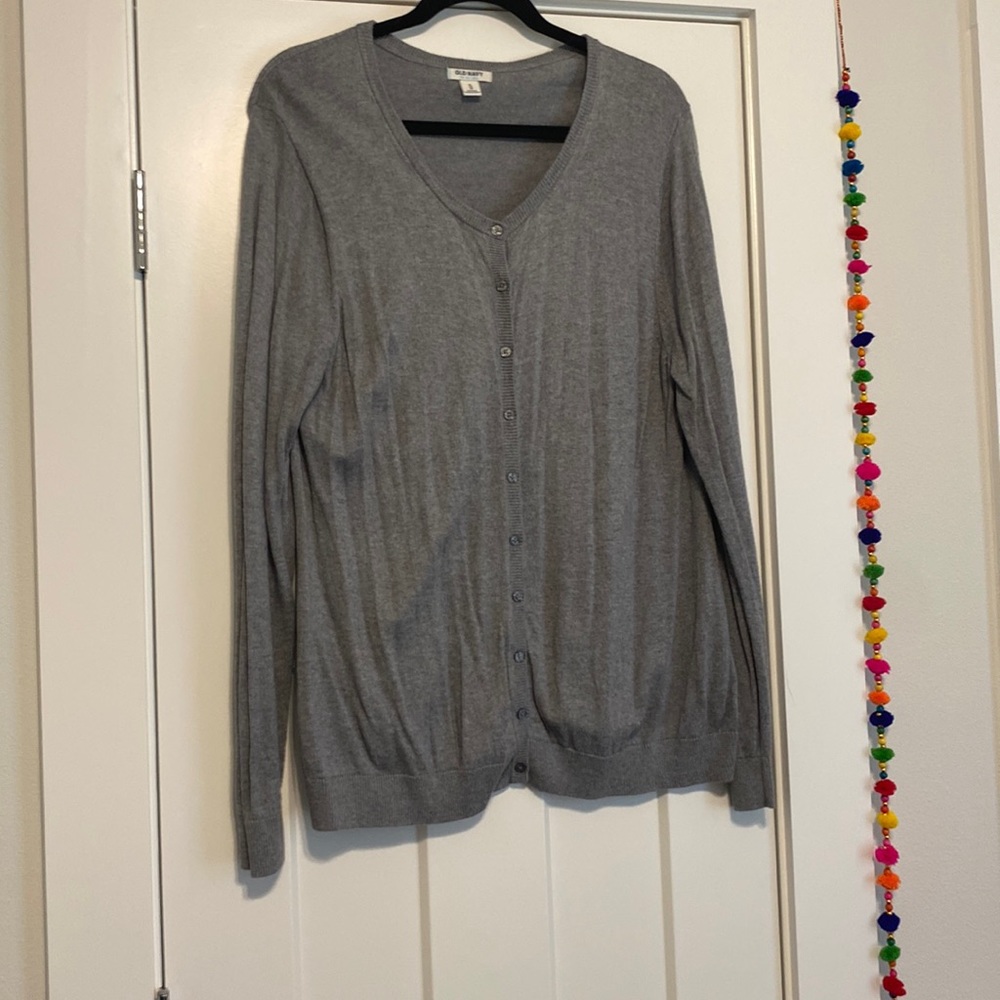 Like new grey cardigan